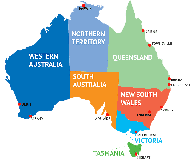 Australia Map